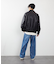 フェイクレザーブルゾン