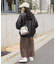 フェイクレザーブルゾン