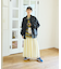 フェイクレザーブルゾン