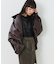 フェイクレザーブルゾン