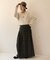 Combination Fashion Maxi Kilt/コンビネーション ファッション マキシ キルト/チェック ロングスカート
