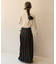 Combination Fashion Maxi Kilt/コンビネーション ファッション マキシ キルト/チェック ロングスカート