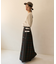 Combination Fashion Maxi Kilt/コンビネーション ファッション マキシ キルト/チェック ロングスカート