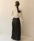Combination Fashion Maxi Kilt/コンビネーション ファッション マキシ キルト/チェック ロングスカート