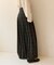 Combination Fashion Maxi Kilt/コンビネーション ファッション マキシ キルト/チェック ロングスカート