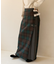 Combination Fashion Maxi Kilt/コンビネーション ファッション マキシ キルト/チェック ロングスカート
