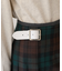 Combination Fashion Maxi Kilt/コンビネーション ファッション マキシ キルト/チェック ロングスカート