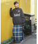 Combination Fashion Maxi Kilt/コンビネーション ファッション マキシ キルト/チェック ロングスカート