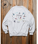 SURFING ANIMALS P/O SWEAT/サーフィン アニマル プルオーバー クルーネックスウェット/バックプリント/リラックスフィット