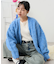 ブークレシャギーカーディガン