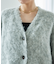 ブークレシャギーカーディガン