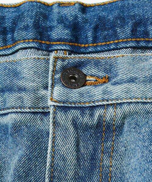Faded Double Knee Denim Pants/ウォッシュド ダブルニー デニムパンツ