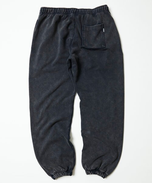 Bleach Washed Hidden Logo Sweat Pants/ブリーチ ウォッシュド