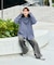 Relax Fit リラックスフィット チェック レギュラーカラーシャツ 【限定展開】