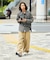 Relax Fit リラックスフィット チェック レギュラーカラーシャツ 【限定展開】