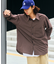 Relax Fit リラックスフィット チェック レギュラーカラーシャツ 【限定展開】