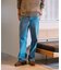別注 ワイドストレートシルエット JEAN PLUS FM/ジーンズ プラス スタンダードデニム