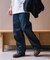 別注 ワイドストレートシルエット JEAN PLUS FM/ジーンズ プラス スタンダードデニム