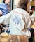 限定展開 SHE WOLF DINER×FREAK'S STORE/シーウルフダイナー 別注 ビッグシルエット バックプリント クルーネックスウェット/CAR