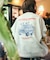限定展開 SHE WOLF DINER×FREAK'S STORE/シーウルフダイナー 別注 ビッグシルエット バックプリント クルーネックスウェット/CAR