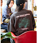 限定展開 SHE WOLF DINER×FREAK'S STORE/シーウルフダイナー 別注 ビッグシルエット バックプリント クルーネックスウェット/CAR