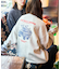 限定展開 SHE WOLF DINER×FREAK'S STORE/シーウルフダイナー 別注 ビッグシルエット バックプリント クルーネックスウェット/CAR