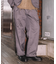 【継続品番のためアウトレット消化】別注 SMU PT-38 SETUP 2TUCK WIDE PANTS