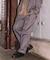 【継続品番のためアウトレット消化】別注 SMU PT-38 SETUP 2TUCK WIDE PANTS