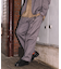 【継続品番のためアウトレット消化】別注 SMU PT-38 SETUP 2TUCK WIDE PANTS
