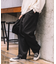 【継続品番のためアウトレット消化】別注 SMU PT-38 SETUP 2TUCK WIDE PANTS