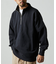 HEAVY WEIGHT HALFZIP SWT 15oz/15オンス ヘビーウェイト ハーフジップ スウェット/リラックスフィット/USAコットン
