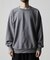 HEAVY WEIGHT SWT 15oz アシッド加工/ヘビーウェイト クルーネックスウェット/15オンス/リラックスフィット/USAコットン