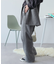 ツイードポケットパンツ