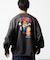 PaRappa the Rapper パラッパラッパー 別注 リラックスフィット バックプリント クルーネックスウェット 【限定展開】