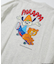 PaRappa the Rapper パラッパラッパー 別注 リラックスフィット バックプリント クルーネックスウェット 【限定展開】