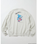 PaRappa the Rapper パラッパラッパー 別注 リラックスフィット バックプリント クルーネックスウェット 【限定展開】