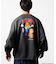 PaRappa the Rapper パラッパラッパー 別注 リラックスフィット バックプリント クルーネックスウェット 【限定展開】
