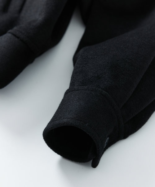 Urban Comfortable 2WAY ジップアップ ウールブルゾン Urban Comfortable 2WAY ジップアップ ウールブルゾン 【限定