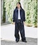 Urban Comfortable 2WAY ジップアップ ウールブルゾン 【限定展開】