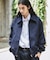 Urban Comfortable 2WAY ジップアップ ウールブルゾン 【限定展開】