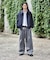 Urban Comfortable 2WAY ジップアップ ウールブルゾン 【限定展開】