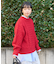 ミックスケーブル クルーネックニット
