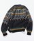 Snow Pattern Jaquard Pullover Sweater