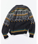 Snow Pattern Jaquard Pullover Sweater