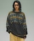 Snow Pattern Jaquard Pullover Sweater