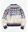 Snow Pattern Jaquard Pullover Sweater