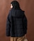 DOWN HOODED JACKET/ダウンフーディージャケット ウールライクポリエステル