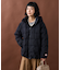 DOWN HOODED JACKET/ダウンフーディージャケット ウールライクポリエステル