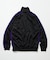 別注 Track Jacket PolySmooth Black×Purple/トラックジャケット ポリエステルスムース ブラックベース×パープルライン