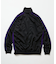 別注 Track Jacket PolySmooth Black×Purple/トラックジャケット ポリエステルスムース ブラックベース×パープルライン